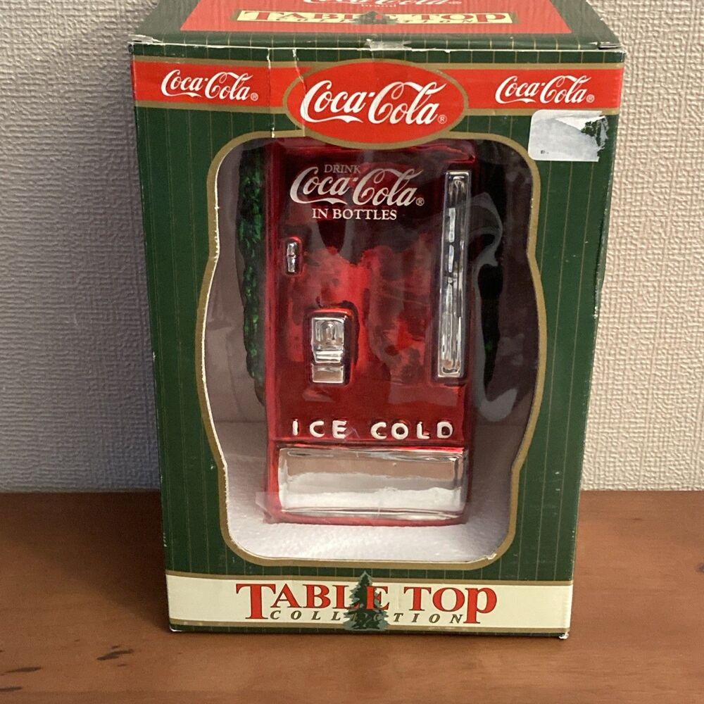 1998 Table Top Collection Coca Cola Vending Machine Vintage Collectible